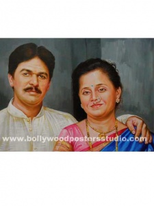 Best portrait painter in mumbai , I NDIA