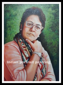 hand made portraits from a photographs