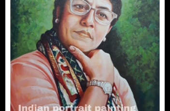 hand made portraits from a photographs